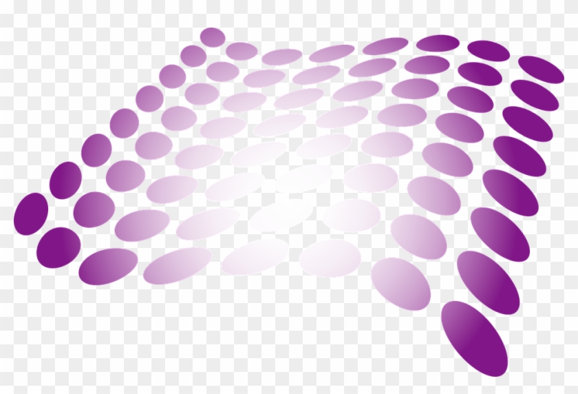 Wave Art Design Dots Perspective - Clip Art - Png Download #4590404