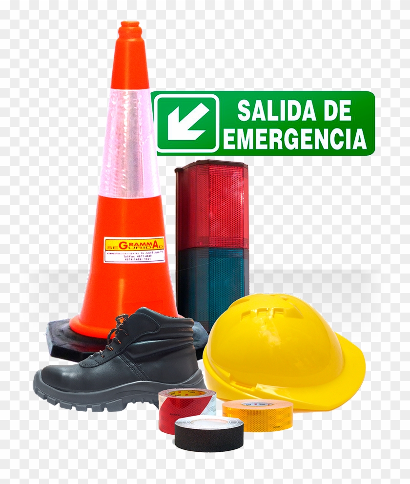 Seguridad Industrial - Salida De Emergencia Señal Clipart #4590443
