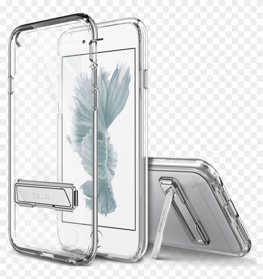 Obliq, Iphone 6s Case [naked Shield][clear] Metal Kickstand - Iphone 6s Clipart