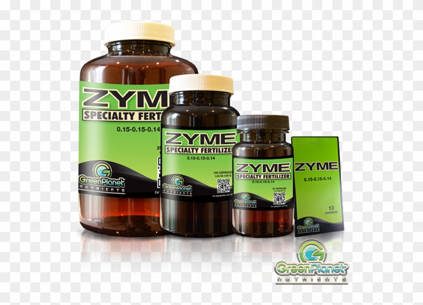 Green Planet Zyme Capsules - Green Planet Zyme 10 Caps Clipart #4591249