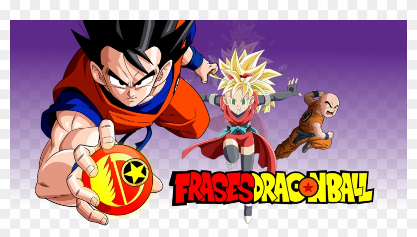 Bienvenidos A Frases Dragon Ball - Goku Png Clipart