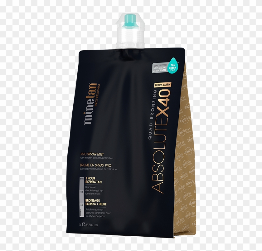 Minetan Absolute X40 Pro Spray Mist - Bottle Clipart #4591461
