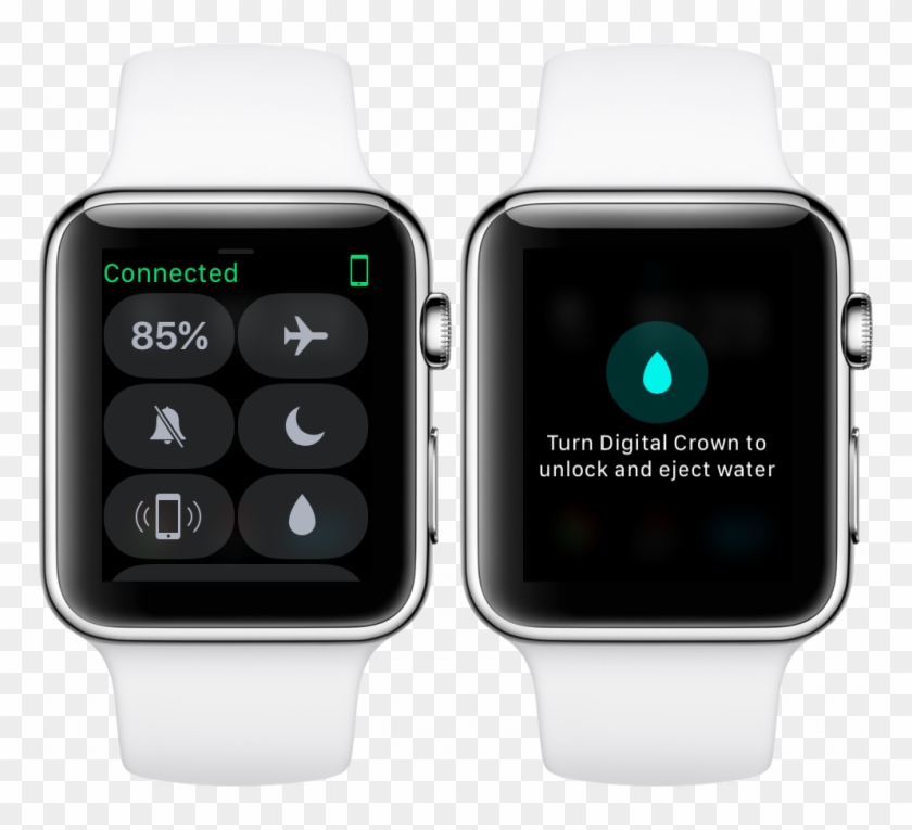 Bloqueo De Agua - Apple Watch Water Lock Clipart