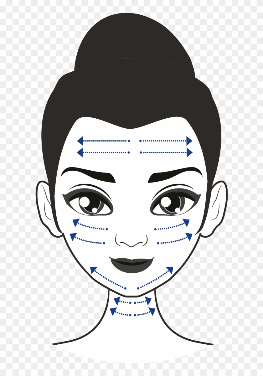 Double Spray The Tonifying Mist Over The Face - Illustration Clipart