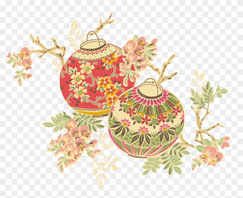 #sclantern Lantern Chinese Japanese Kawaii Kpopedits - Китайские Фонарики Пнг Clipart #4592280