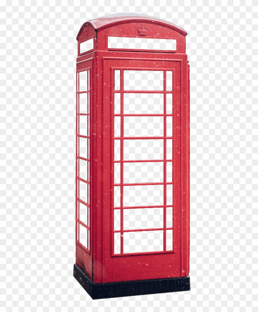 Phone Booth, Top Layer - London Phone Booth Vector Clipart #4592403