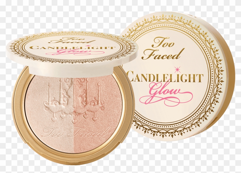 Candlelight Glow Powder- Warm Glow - Makeup Product Too Faced Clipart
