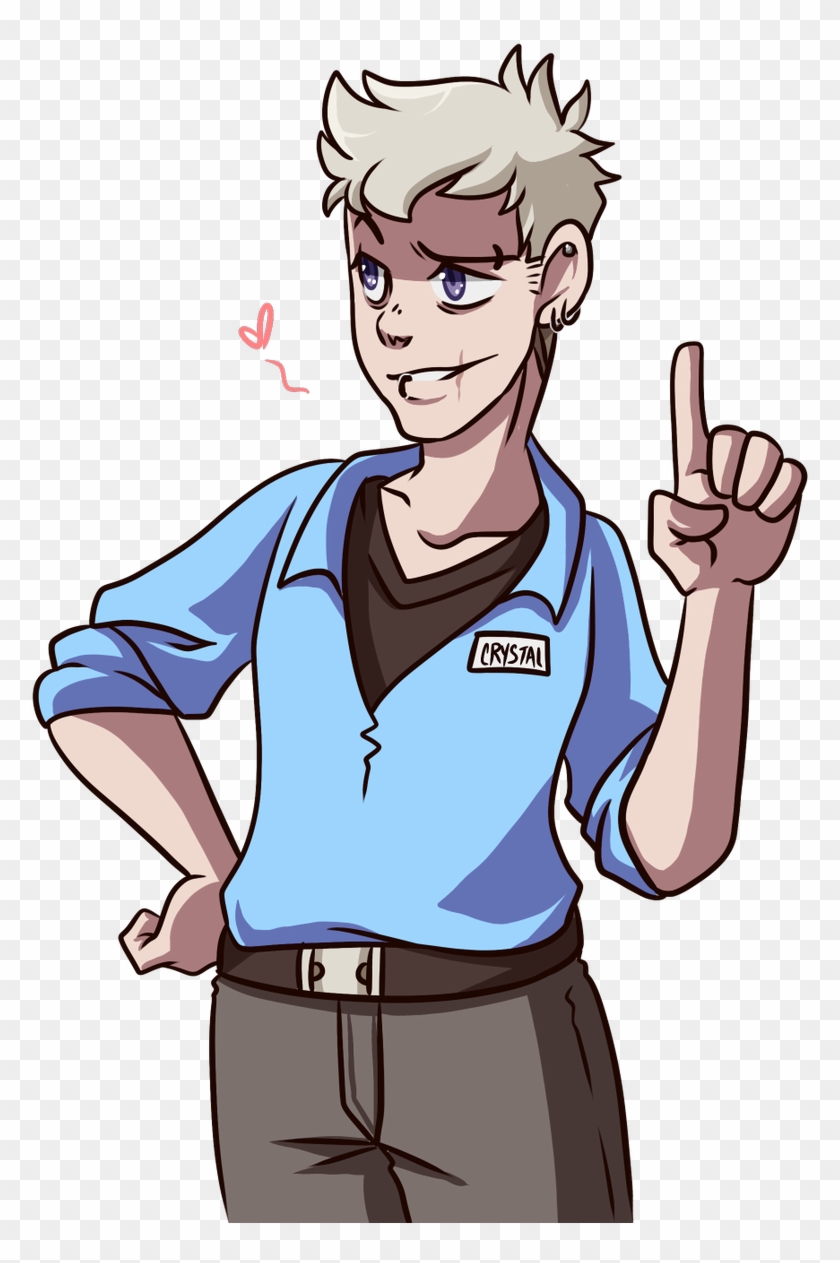 Zombbean The Zombie Queen - Fnaf Chris Clipart