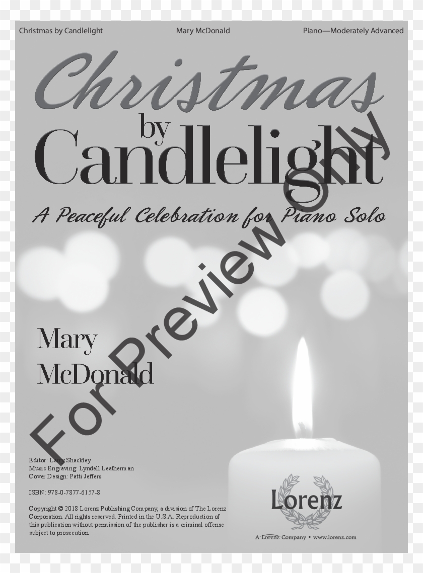 Click To Expand Christmas By Candlelight Thumbnail - Poster Clipart #4592834