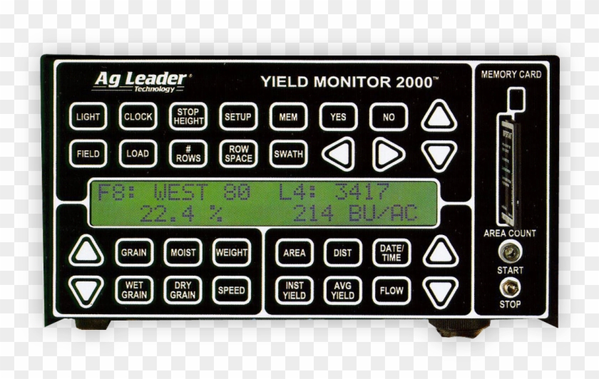 Yield Monitor 2000™ - Ag Leader Clipart #4593230