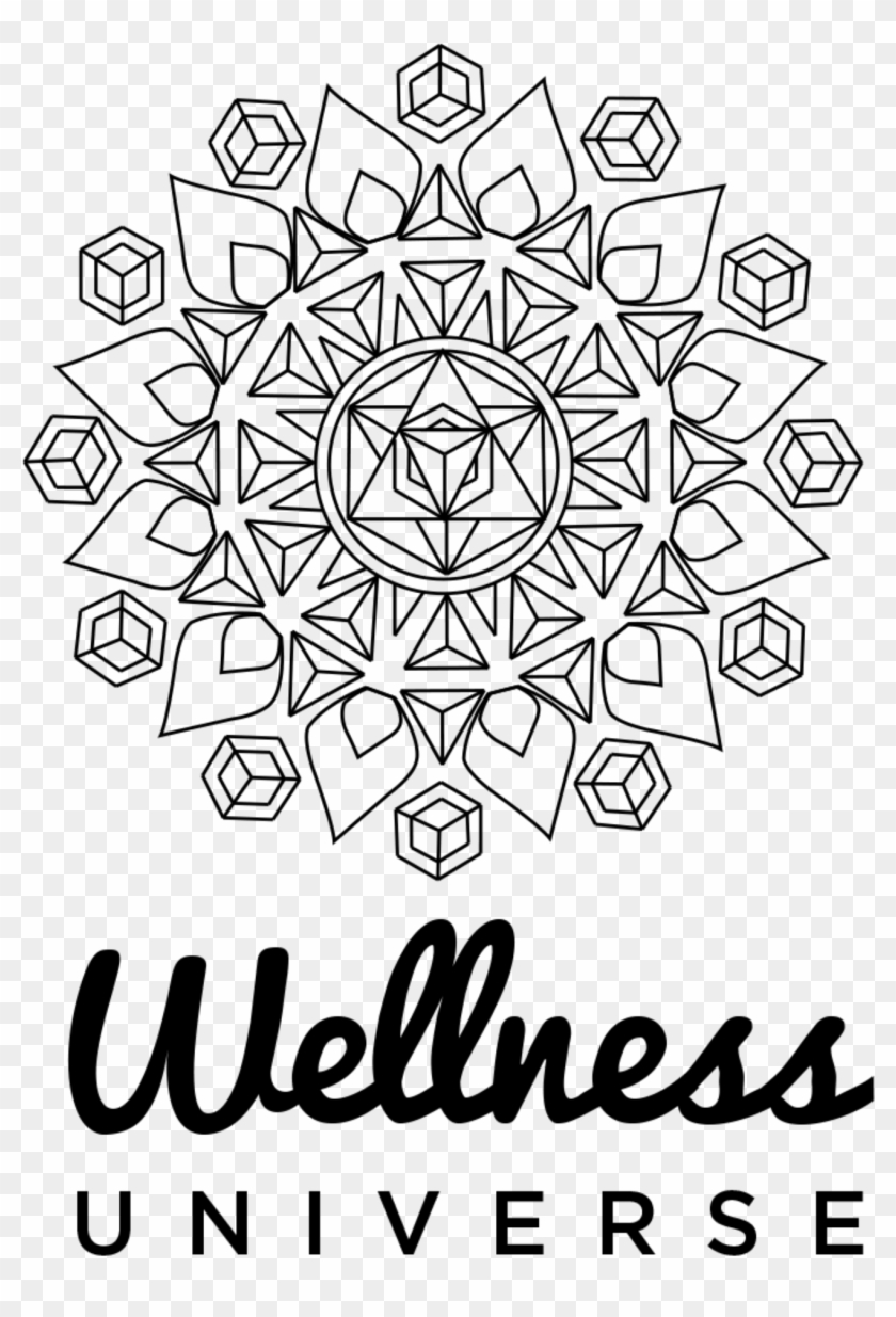 Wu Black Logo Png - Mandala Vector Png Transparent Clipart