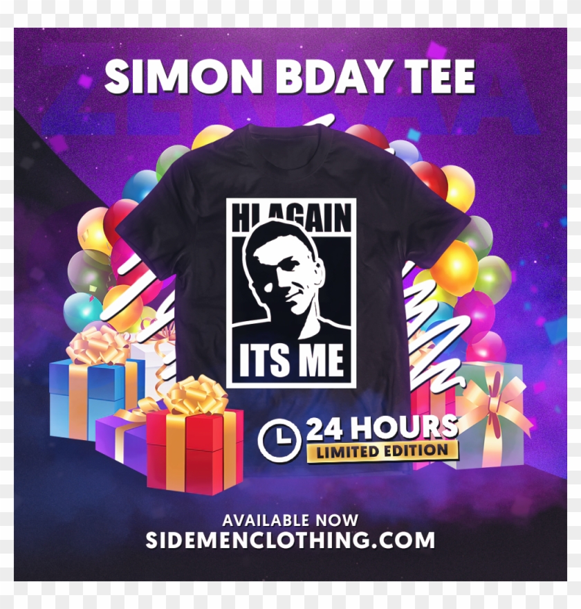 Sidemen Clothingverified Account - Poster Clipart