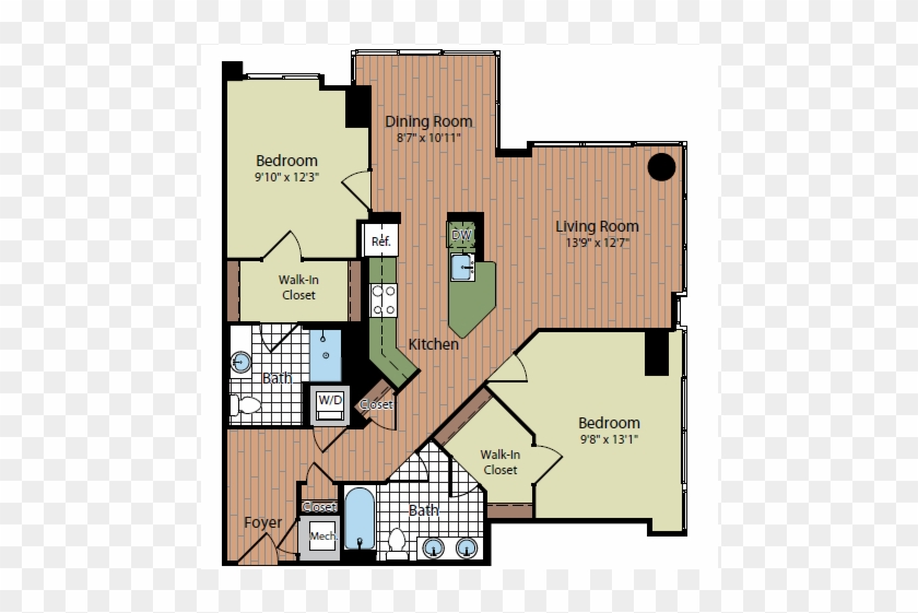All - Floor Planssycamore - Floor Plan Clipart #4593814