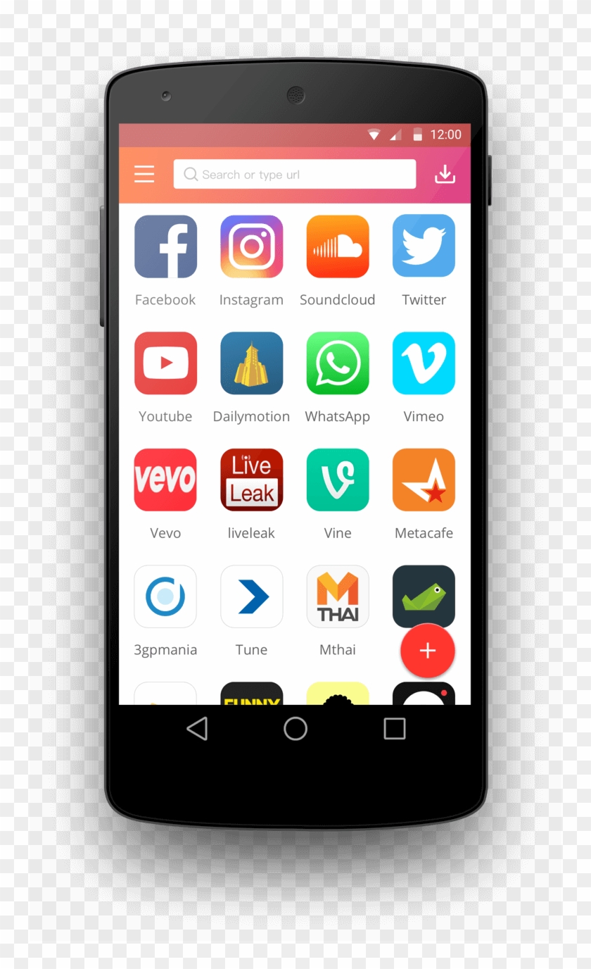 Convertidor Gratuito De Video Y Música Para Android - Download Video Instube App Clipart #4593982