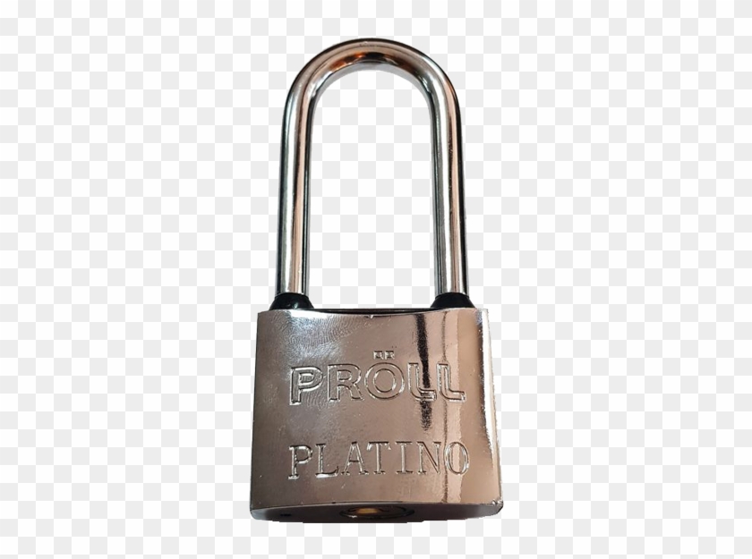 Candado Platino Aro Largo - Security Clipart