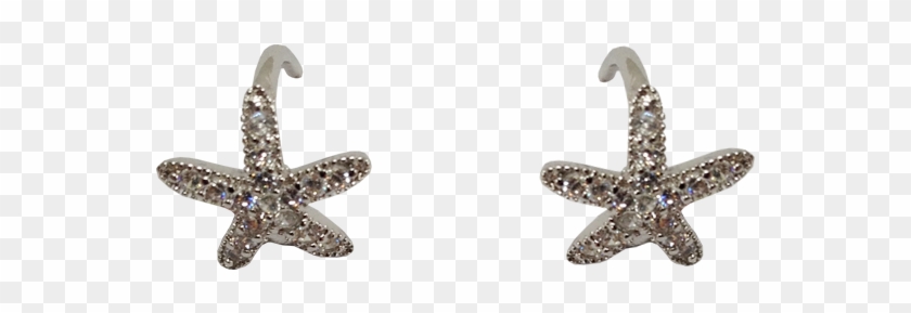 Arete Micro Pave - Earrings Clipart #4594376