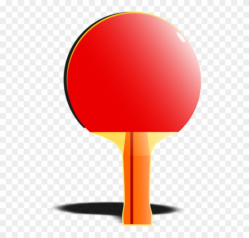 Bat Sports Ping-pong Table Tennis Playing Game - Ping Pong Paddles Png Clip Art Transparent Png #4594960