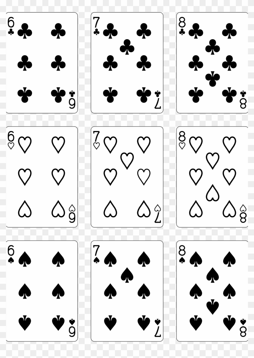 Open - Playing Card Clipart