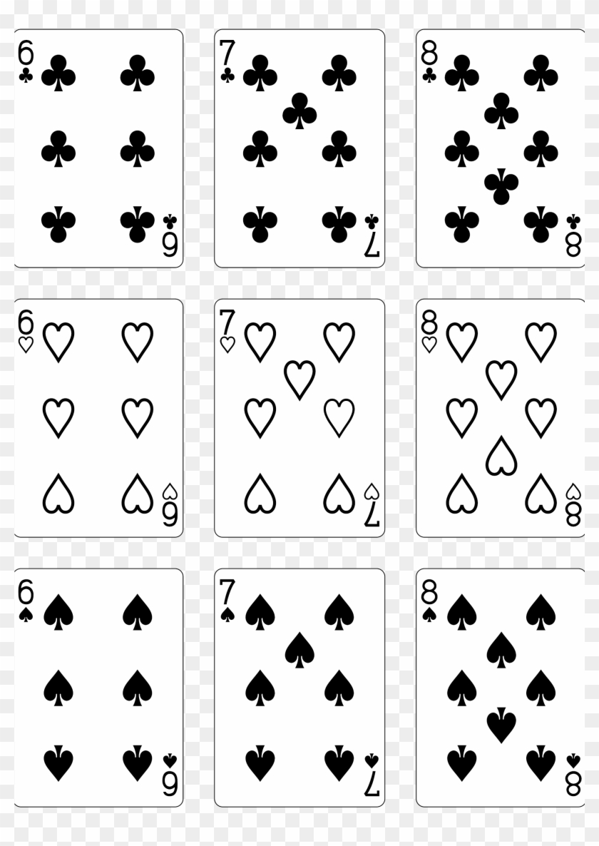 Open - Playing Card Clipart #4595324