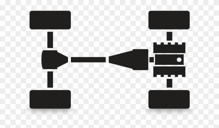 Automotive And Powertrain Design - Car Powertrain Icon Clipart