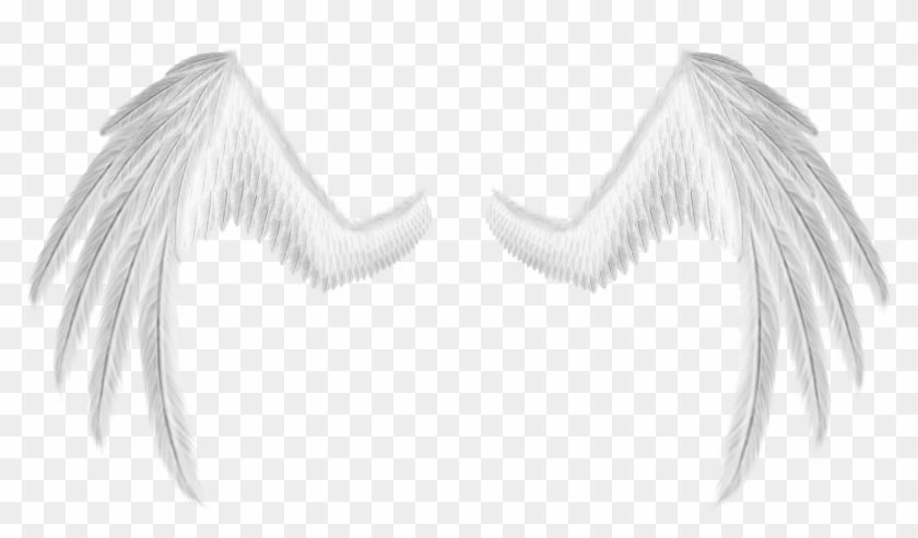 Asas De Anjo Branca Png - Emblem Clipart #4595870