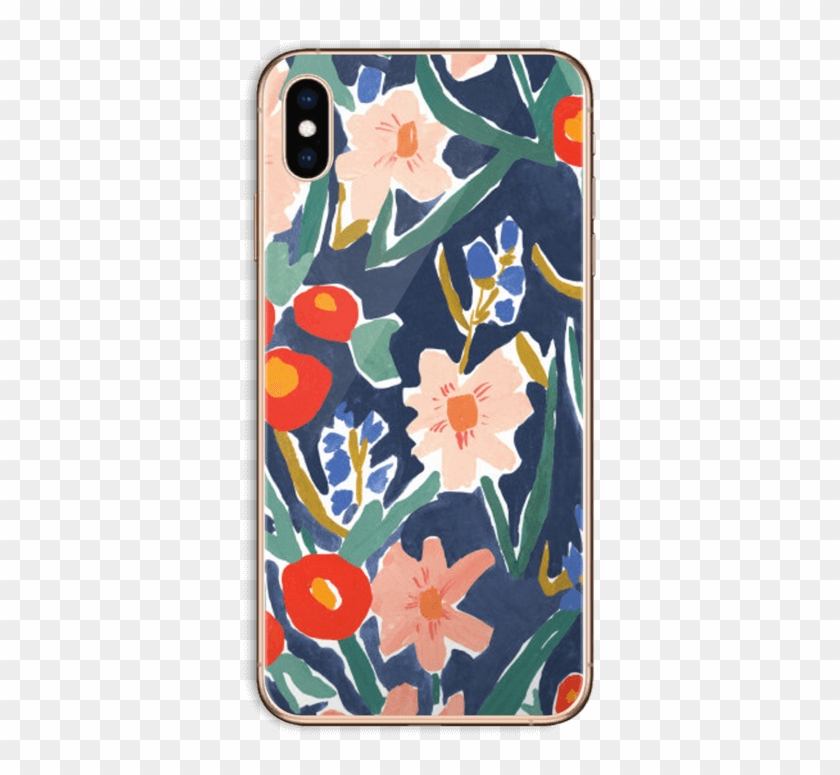 Flower Field Skin Iphone Xs Max - Mobile Phone Case Clipart #4595946