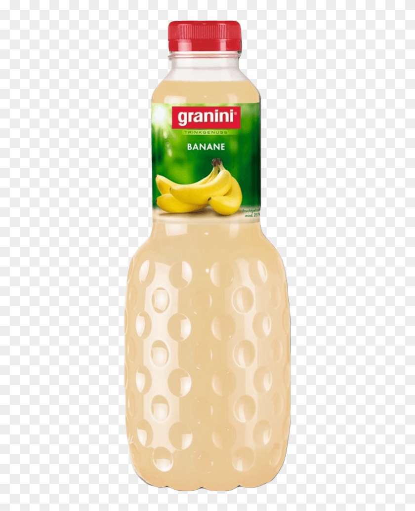 Granini Banana Juice Bottle 1 L - Banan Juice Clipart #4595970
