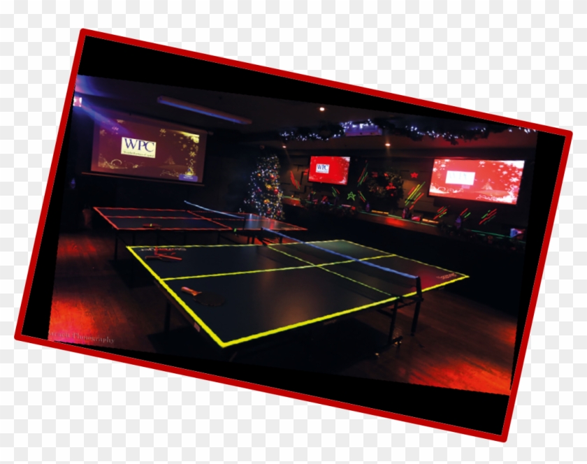 Haymarket Christmas Table Tennis - Ping Pong Clipart #4596022