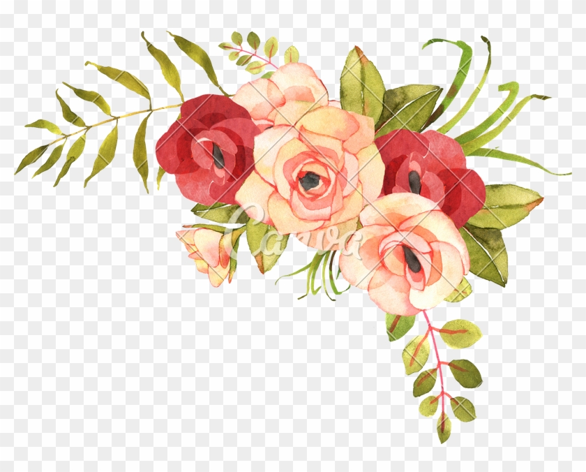 Bohemian Flowers Png - Bohemian Flower Clipart #4596067