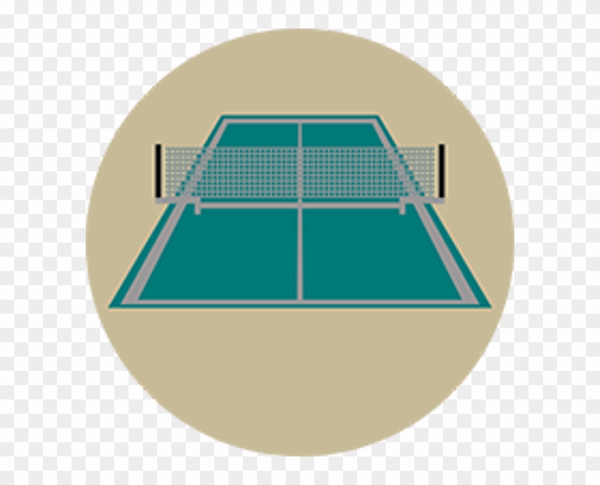 5" X 7" Table Tennis - Net Clipart #4596102