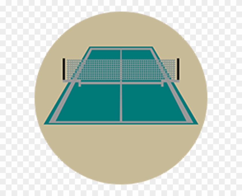 5" X 7" Table Tennis - Net Clipart