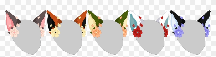 2019 Floweret Springtime Fox Long Hair Clipart #4596507