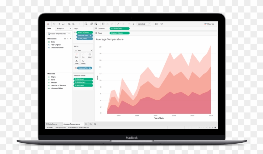 Compare Tableau Con Otras Soluciones - Tableau Macbook Clipart
