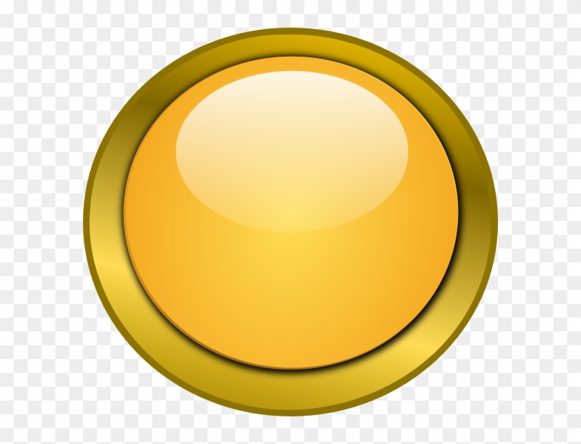 How To Set Use Orange Round Button 1 Svg Vector - Circle Clipart