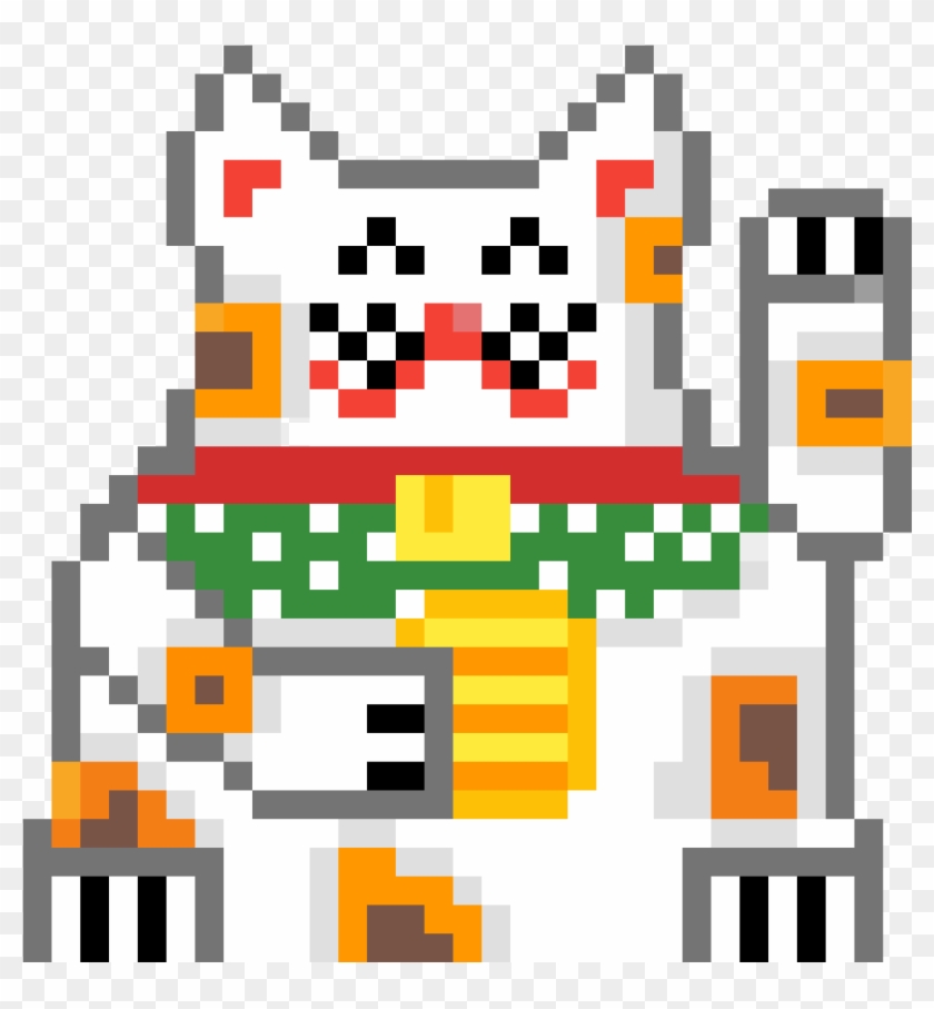 Lucky Cat - Cartoon Clipart