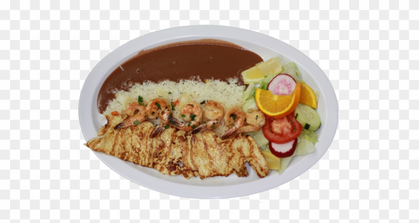 Pechuga De Pollo Y Camarones Al Mojo De Ajo - Tonkatsu Clipart