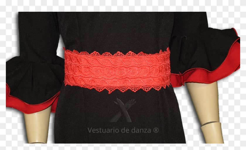 Fajín Para Vestido De Flamenca Clipart #4597880