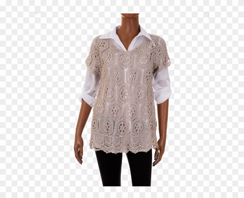 Encaje Y Crochet - Blouse Clipart #4598124