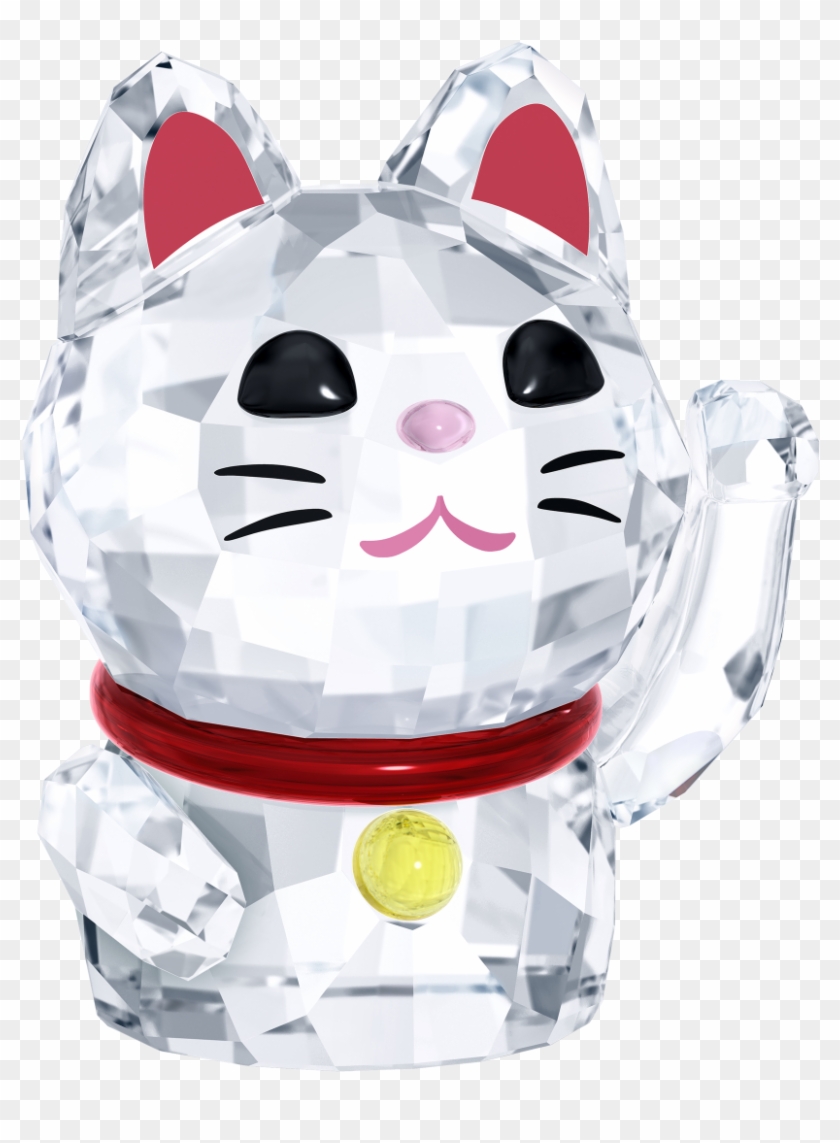 Galéria Figúrka Swarovski Lucky Cat× - Winkekatze Clipart