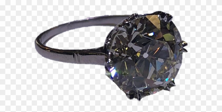 Platinum Handmade Mounting Made In France The Diamond - Pre-engagement Ring Clipart #4598320