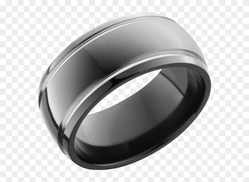 Zirconium 10mm Band By Lashbrook Designs - Titanium Ring Clipart