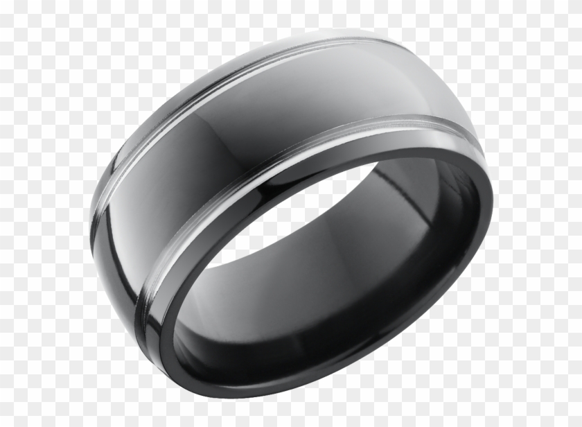Zirconium 10mm Band By Lashbrook Designs - Titanium Ring Clipart #4598466