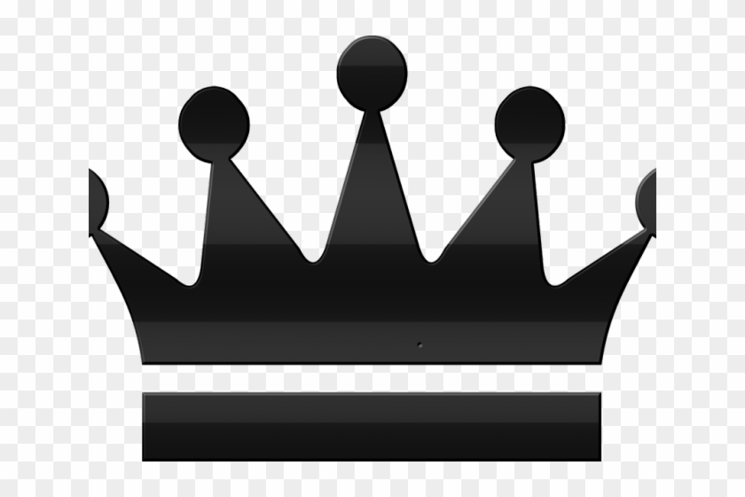 Corona Clipart Rey - King Queen Crown Silhouette - Png Download #4598642