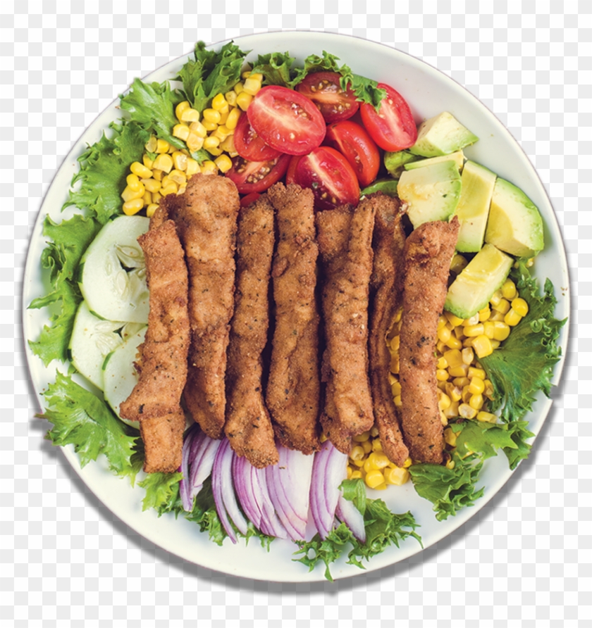 Ensalada De Chicken Tiritas - Salad Clipart #4598690