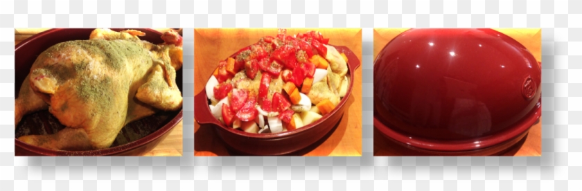 Pollo Asado En Horno Cerã Mico Emile Henry - Dish Clipart #4598857