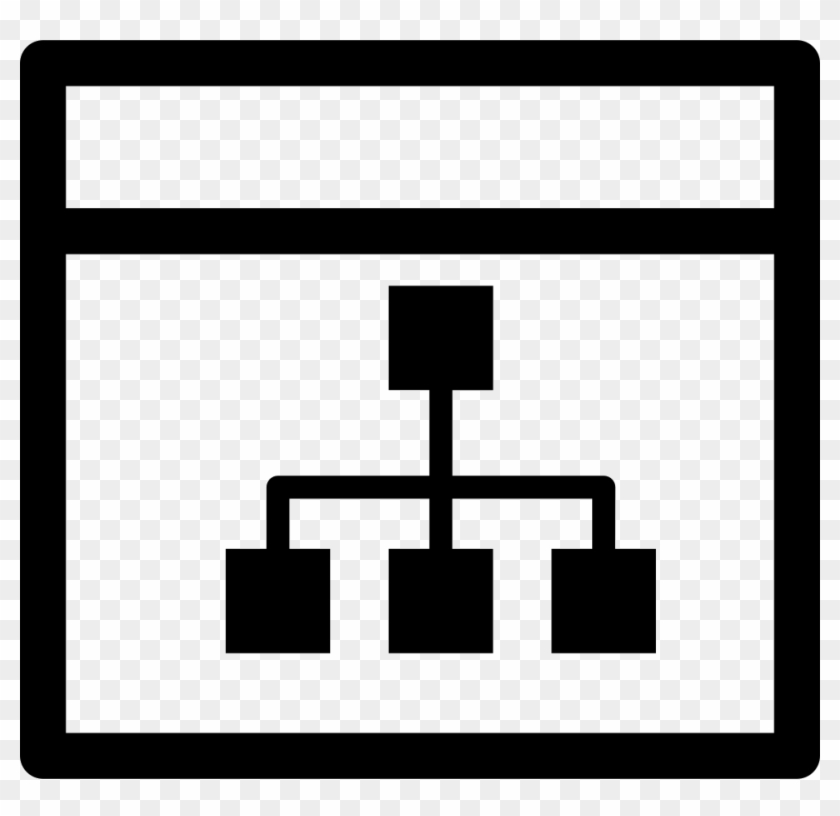 Browser Window With Business Graphic In A Circle Comments Clipart