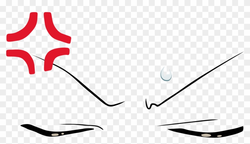 Anime Angry Face Png Clipart , Png Download - 💢 マーク Transparent Png