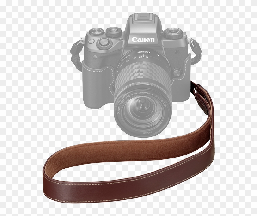 Canon Em-e2 Leather Neck Strap - Canon Em E2 Neck Strap Clipart #4599617