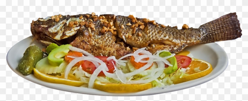 Platillos De Mariscos Png - Imagenes De Pescado Frito Png Clipart #4599889