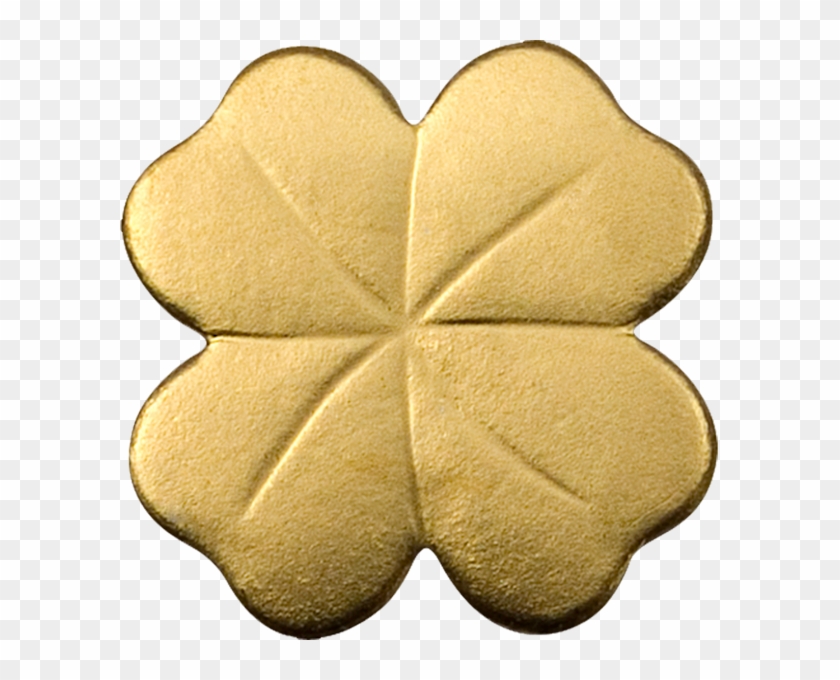 Four-leaf Clover, Cit Coin Invest Trust Ag / B - Gold Four Leaf Clover Png Clipart